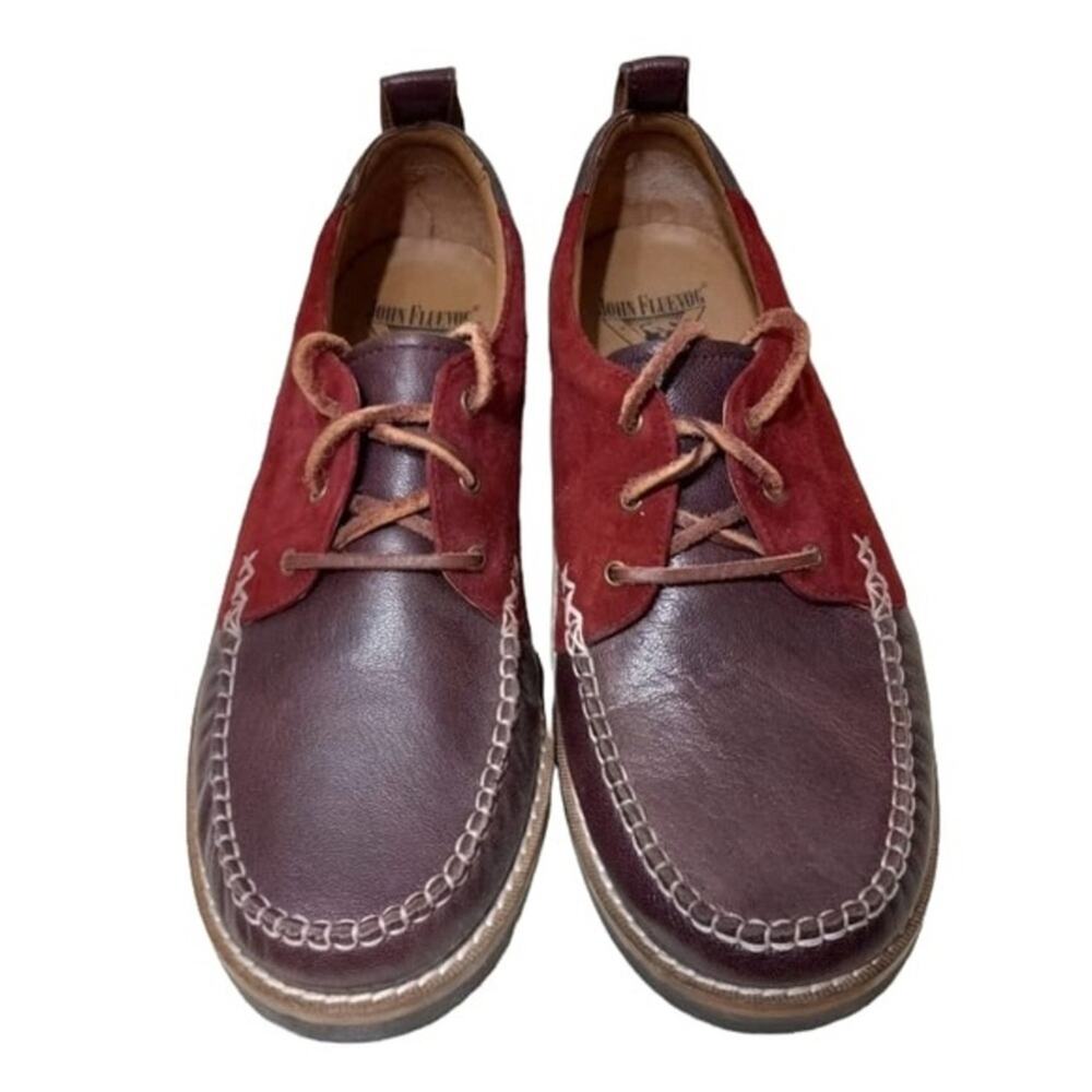 John Fluevog Angel Boat Shoes Little Wing 10